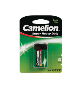 ZINC CARBONE E-BLOCK 9V-400mAh (1pc/bl) - Velleman