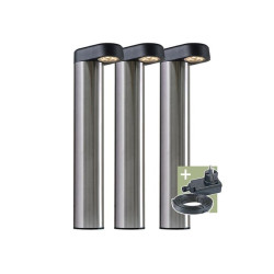 Ludeco - Arvid - borne lumineuse - set (3 pcs) - 12 V - 150 lm - 1.5 W