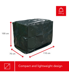 HOUSSE POUR BARBECUE - 110 x 70 x 100 cm - PRL