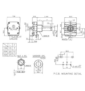 Potentiomètre numérique - Velleman