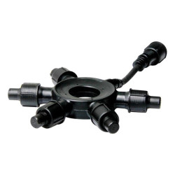 Simply-connect PRO LINE - connecteur multiple - noir - 230 V - Vellema