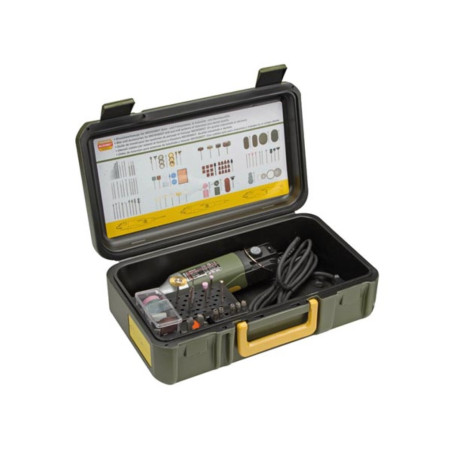 PROXXON - MEULEUSE-PERCEUSE INDUSTRIELLE IBS/E + 34 accessoires