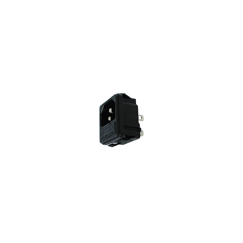 EMBASE MALE CLIPSABLE POUR CHASSIS - AVEC PORTE-FUSIBLE EMBASE MALE CLIPSABLE POUR CHASSIS - AVEC PORTE-FUSIBLE