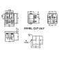 EMBASE MALE CLIPSABLE POUR CHASSIS - AVEC PORTE-FUSIBLE EMBASE MALE CLIPSABLE POUR CHASSIS - AVEC PORTE-FUSIBLE