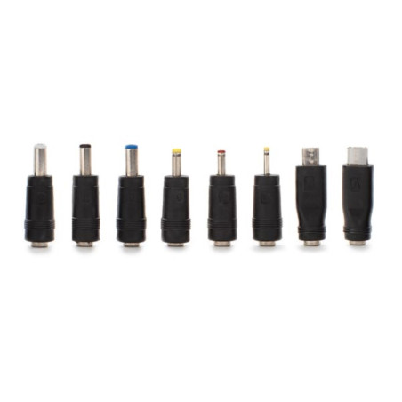 JEU DE 8 CONNECTEURS DC UNIVERSELS pour CONNECTEUR MÂLE 2.1 x 5.5 mm -
