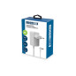ALIMENTATION UNIVERSELLE - 12 VCC - 2 A - 24 W - CONNECTEUR (2.1 x 5.5 mm) - BLANC