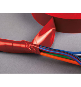 NITTO - RUBAN ADHESIF ISOLANT - ROUGE - 19 mm x 20 m - PRL