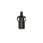 BOUTON-POUSSOIR OFF-(ON) NOIR 1A - 250V