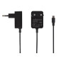CHARGEUR COMPACT AVEC CONNEXION MINI USB - 5 VCC - 1 A