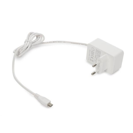 CHARGEUR COMPACT AVEC CONNEXION USB - 5 VCC - 2.5 A - 12.5 W max. - Ve