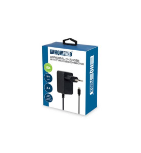 CHARGEUR COMPACT AVEC CONNEXION USB - 5 VCC - 3 A max. - 15 W. max. - 