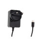 CHARGEUR COMPACT AVEC CONNEXION USB - 5 VCC - 2.5 A max. - 15 W max. - TYPE C - AVEC 4 FICHES DE VOYAGE
