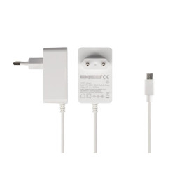 CHARGEUR COMPACT AVEC CONNEXION USB - 5 VCC - 3 A max. - 15 W. max. - TYPE C