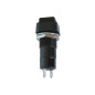 R18-23 BOUTON-POUSSOIR ON-(OFF) NOIR  3A/125V