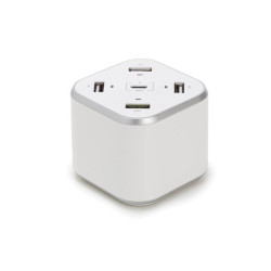 Station USB SMART avec 3 x USB + 1 x USB Fast Charge QC 3.0 + 1 x sort