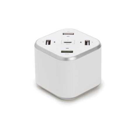 Station USB SMART avec 3 x USB + 1 x USB Fast Charge QC 3.0 + 1 x sort