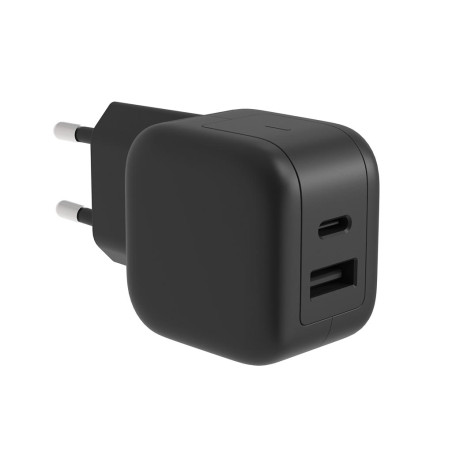 Chargeur USB rapide avec GaN Fast Technology - 2 sorties - USB-A & USB