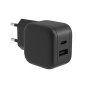 Chargeur USB rapide avec GaN Fast Technology - 2 sorties - USB-A & USB-C - 30W