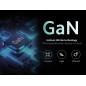 Chargeur USB rapide avec GaN Fast Technology - 2 sorties - USB-A & USB-C - 30W
