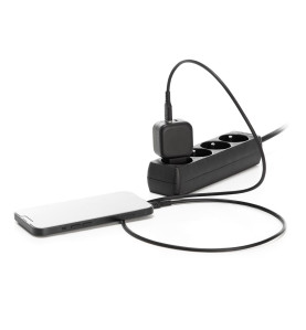 Chargeur USB rapide avec GaN Fast Technology - 2 sorties - USB-A & USB