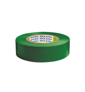 NITTO - RUBAN ADHESIF ISOLANT - VERT - 19 mm x 20 m - PRL