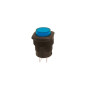 BOUTON-POUSSOIR OFF-ON AVEC LED BLEUE BOUTON-POUSSOIR OFF-ON AVEC LED BLEUE