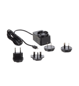 CHARGEUR UNIVERSEL AVEC CONNEXION MICRO USB - 5 V - 2.5 A avec 4 fiche