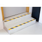 Bande antidérapante 5cm x 5m - Noir/Jaune