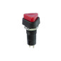 BOUTON-POUSSOIR OFF-(ON) ROUGE