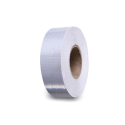 Adhésif réfléchissant en nid d'abeille 5cm x 5m - Blanc - PRL