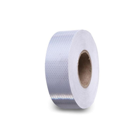Adhésif réfléchissant en nid d'abeille 5cm x 5m - Blanc - PRL