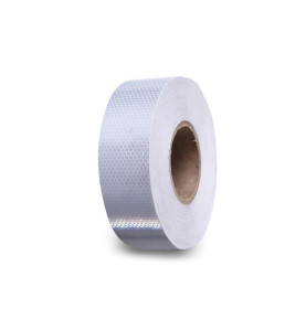 Adhésif réfléchissant en nid d'abeille 5cm x 5m - Blanc - PRL