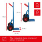 DIABLE TÉLESCOPIQUE - CHARGE max. 150 kg