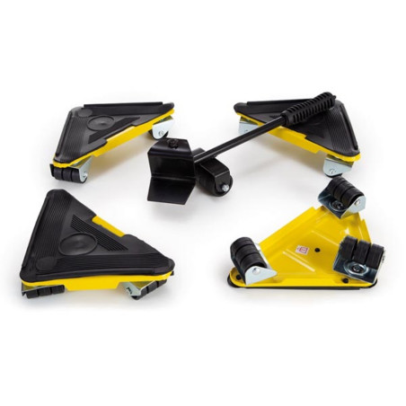 TRANSPORTEUR DE MEUBLES - RENFORCÉ - CHARGE MAX. 100 kg - 23 x 17 x 5,