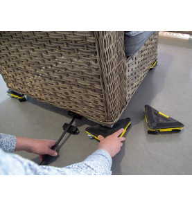 TRANSPORTEUR DE MEUBLES - RENFORCÉ - CHARGE MAX. 100 kg - 23 x 17 x 5,