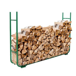 RANGE-BÛCHES - CHARGE MAX. 80 kg - 150-220 x 21-30 x 105 cm - PRL