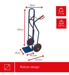 DIABLE - CHARGE max. 200 kg - PRL