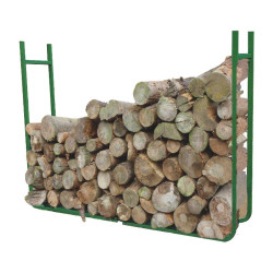RANGE-BÛCHES - CHARGE MAX. 80 kg - 120 x 20 x 90 cm - PRL