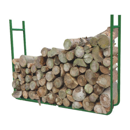 RANGE-BÛCHES - CHARGE MAX. 80 kg - 120 x 20 x 90 cm - PRL