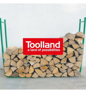 RANGE-BÛCHES - CHARGE MAX. 80 kg - 120 x 20 x 90 cm - PRL