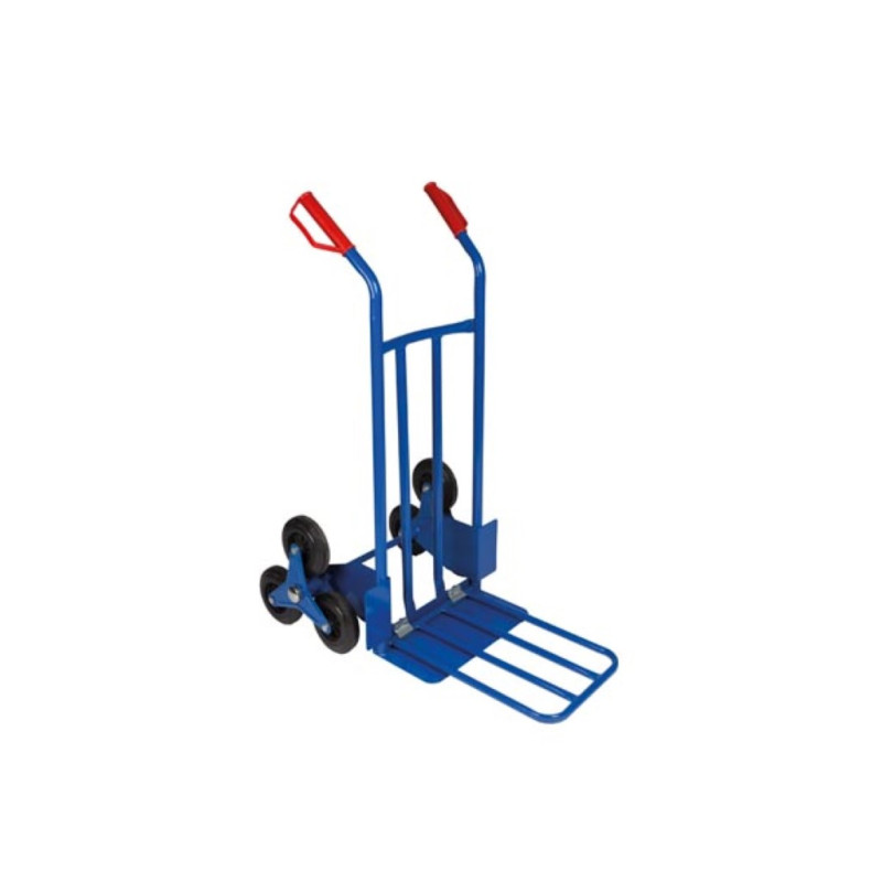 DIABLE MONTE-ESCALIERS - 6 ROUES - CHARGE max. 150 kg