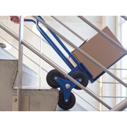 DIABLE MONTE-ESCALIERS - 6 ROUES - CHARGE max. 150 kg