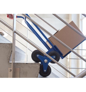 DIABLE MONTE-ESCALIERS - 6 ROUES - CHARGE max. 150 kg - PRL