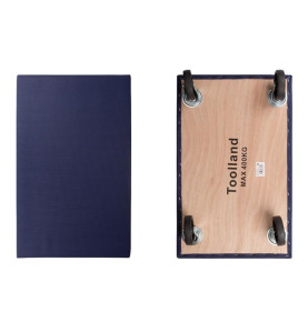 SUPPORT ROULANT POUR MEUBLES - RECTANGULAIRE - 650 x 400 mm - CHARGE M