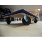 SUPPORT ROULANT POUR MEUBLES - RECTANGULAIRE - 650 x 400 mm - CHARGE MAX. 400 kg