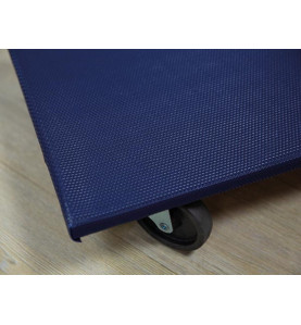 SUPPORT ROULANT POUR MEUBLES - RECTANGULAIRE - 650 x 400 mm - CHARGE M