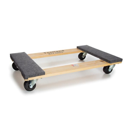 SUPPORT ROULANT POUR MEUBLES - RECTANGULAIRE - 760 x 460 mm - CHARGE M