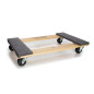 SUPPORT ROULANT POUR MEUBLES - RECTANGULAIRE - 760 x 460 mm - CHARGE MAX. 400 kg SUPPORT ROULANT POUR MEUBLES - RECTANGULAIRE - 760 x 460 mm - CHARGE MAX. 400 kg