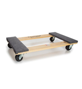 SUPPORT ROULANT POUR MEUBLES - RECTANGULAIRE - 760 x 460 mm - CHARGE M