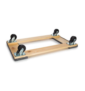 SUPPORT ROULANT POUR MEUBLES - RECTANGULAIRE - 760 x 460 mm - CHARGE M
